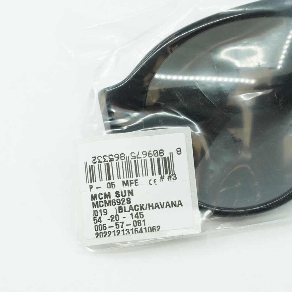 💯 NEW MCM 692S 019 BLACK HAVANA GREY GRADIENT SUNGLASSES - Picture 11 of 12